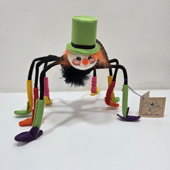 Annalee Other - Annalee Doll Halloween Spider 12" 1991 Vintage Posable Decoration With Tags